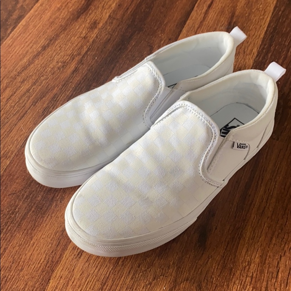 Vans Checkerboard All white